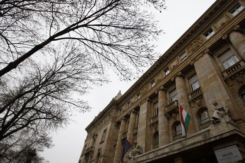 &copy; Reuters. The National Bank of Hungary building is seen in Budapest, January 18, 2012.  REUTERS/Bernadett Szabo /File Photo