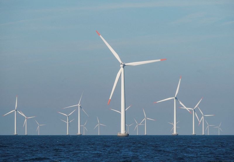 &copy; Reuters. Vista das turbinas do parque eólico offshore de Orsted, perto de Nysted, Dinamarca
04/09/2023
REUTERS/Tom Little/File Photo