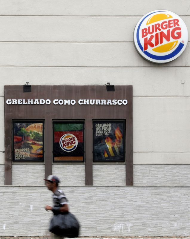 &copy; Reuters. Restaurante do Burger King em Sao Paulo
20/10/2017
REUTERS/Paulo Whitaker
