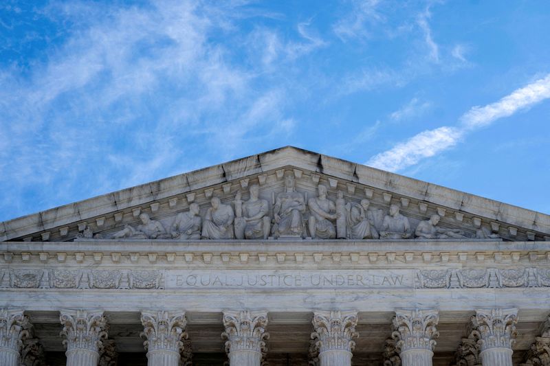 &copy; Reuters. FILE PHOTO: The U.S. Supreme Court is seen in Washington, U.S., March 18, 2024. REUTERS/Bonnie Cash/File Photo