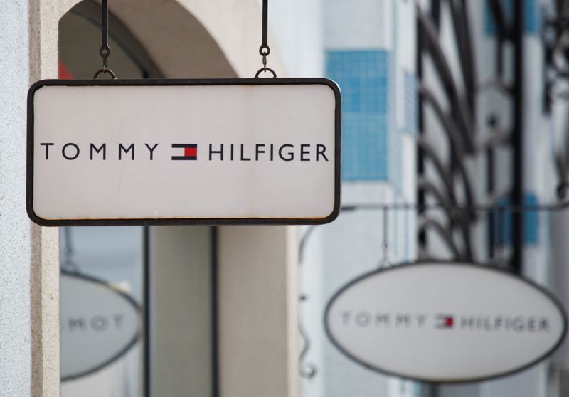 &copy; Reuters. Boards with Tommy Hilfiger store logo are seen on a shopping center at the outlet village Belaya Dacha outside Moscow, Russia, April 23, 2016.  REUTERS/Grigory Dukor/File Photo