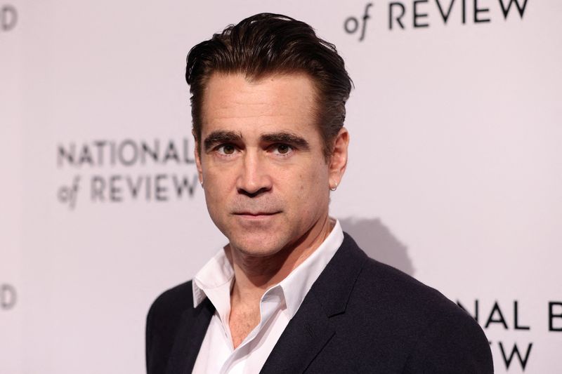 &copy; Reuters. FOTO DE ARCHIVO: El actor Colin Farrell asiste a la gala de los premios National Board of Review en Nueva York, Nueva York, Estados Unidos, el 8 de enero de 2023. REUTERS/Andrew Kelly/File Photo 