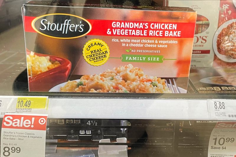 &copy; Reuters. A Stouffer's frozen meal is displayed for sale at Target in Manhattan, New York City, U.S., March 6, 2024. REUTERS/Jessica DiNapoli