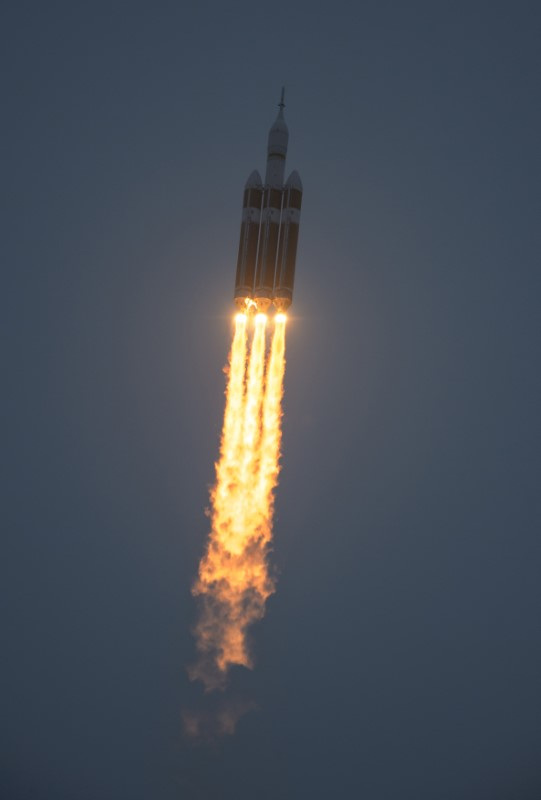 &copy; Reuters. Foguete Delta IV Heavy
05/12/2014
REUTERS/NASA/Bill Ingalls/Divulgação