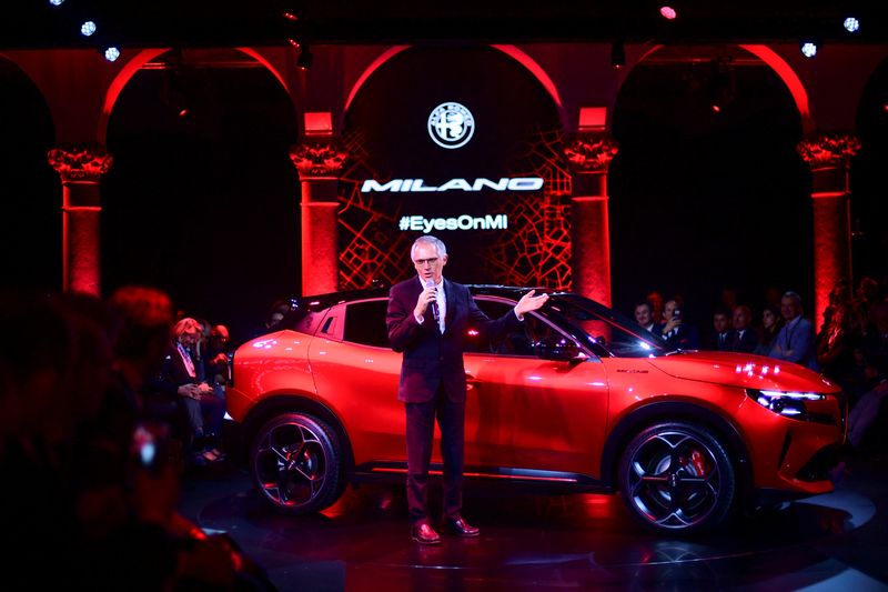 Alfa Romeo enters EV race with Milano sport compact car By Reuters