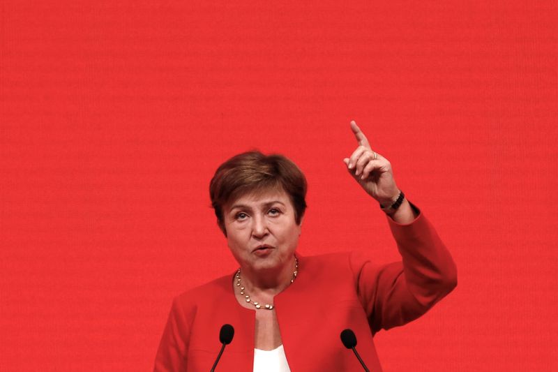 &copy; Reuters. Chefe do FMI, Kristalina Georgieva 
24/03/2024
REUTERS/Jing Xu