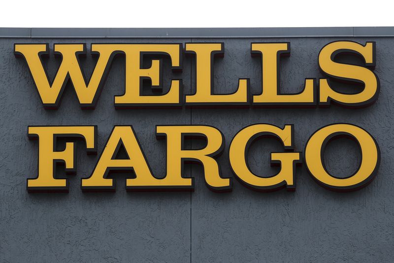 &copy; Reuters. Le logo Wells Fargo. /Photo prise le 19 mars 2016/REUTERS/Carlo Allegri