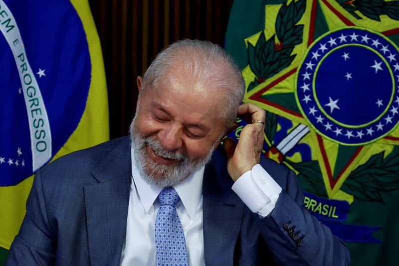 © Reuters. Presidente Luiz Inácio Lula da Silva
18/03/2024
REUTERS/Ueslei Marcelino