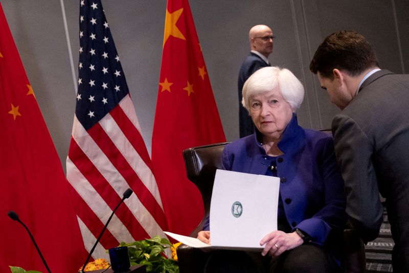 Yellen to meet US allies during IMF, World Bank meetings, press China