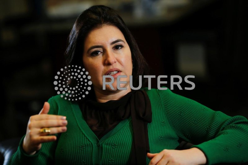 &copy; Reuters. Ministra do Planejamento e Orçamento, Simone Tebet
21/08/2019. REUTERS/Adriano Machado