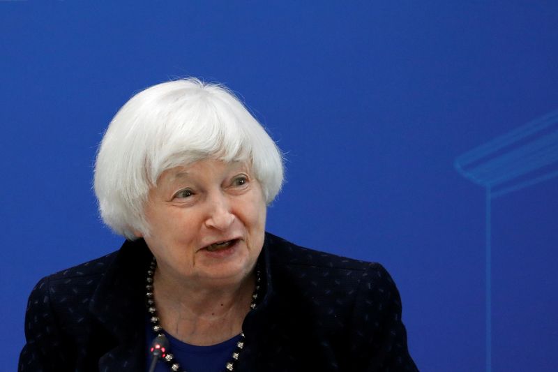 Yellen says it is important to unlock value of Russian assets to aid Ukraine