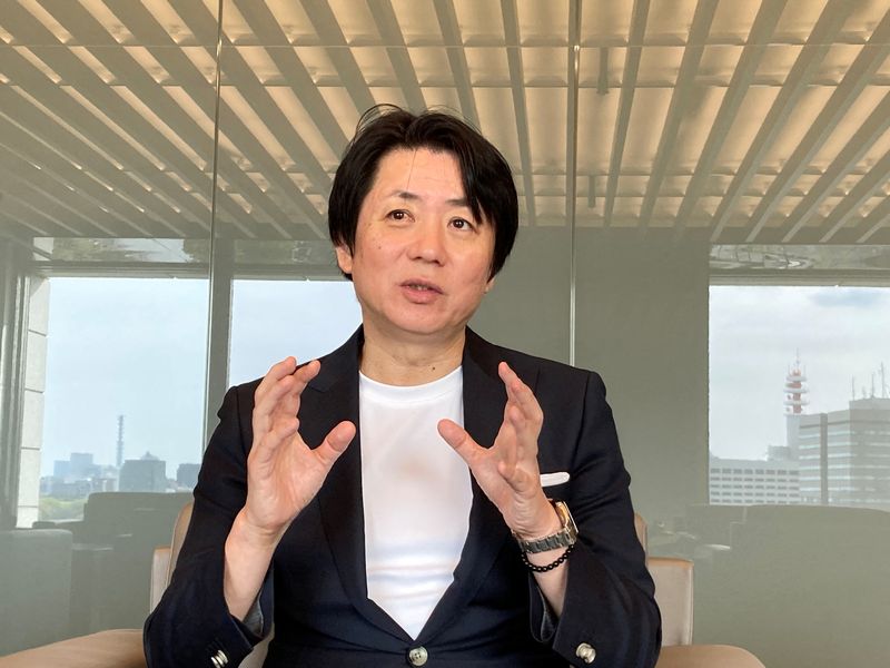 &copy; Reuters. Tetsuya Kikuta, CEO of Dai-ichi Life Holdings, speaks in an interview with Reuters in Tokyo, Japan April 11, 2024. REUTERS/Makiko Yamazaki
