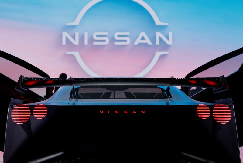 © Reuters. FILE PHOTO: A view of the Nissan Hyper Force Concept during the Japan Mobility Show 2023 at Tokyo Big Sight in Tokyo, Japan October 25, 2023.  REUTERS/Issei Kato/File Photo