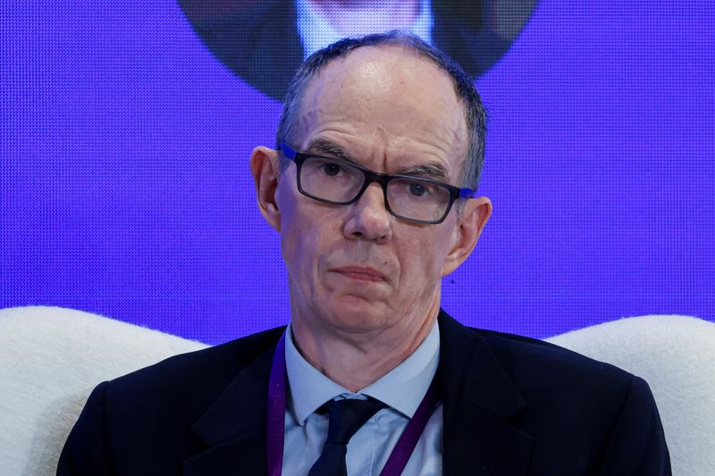 © Reuters. Bank of England's (BoE) Deputy Governor Dave Ramsden, attends the HKMA-BIS High-Level Conference in Hong Kong, China November 28, 2023. REUTERS/Tyrone Siu/ File photo