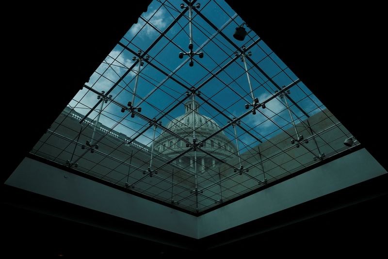 &copy; Reuters. FILE PHOTO: The Capitol Dome is seen from the inside of the U.S. Capitol Building in Washington, U.S., April 11, 2024. REUTERS/Michael A. McCoy/File Photo