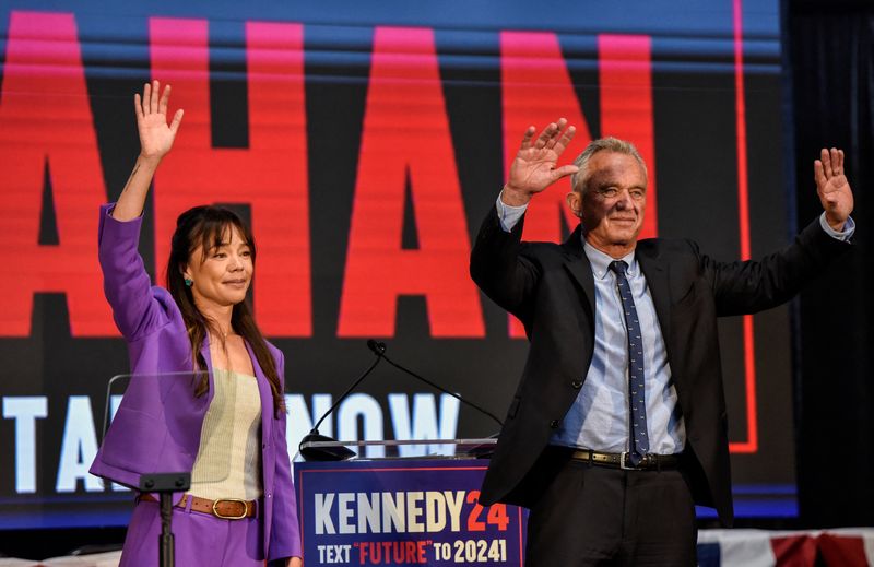 RFK Jr running mate injects needed cash in independent's campaign