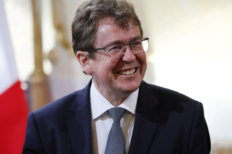 &copy; Reuters. FILE PHOTO: Swiss Federal Councillor Albert Roesti reacts during a state visit in Bern, Switzerland, November 15, 2023. REUTERS/Denis Balibouse/File photo