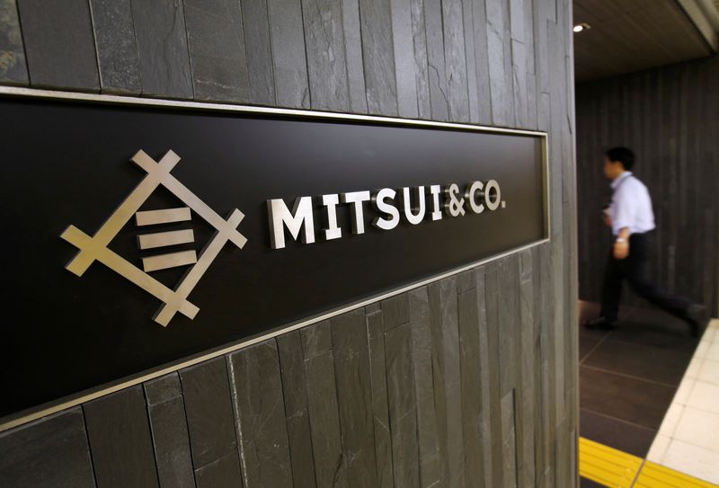 &copy; Reuters. شعار شركة ميتسوي اليابانية في طوكيو في صورة من أرشيف رويترز.
