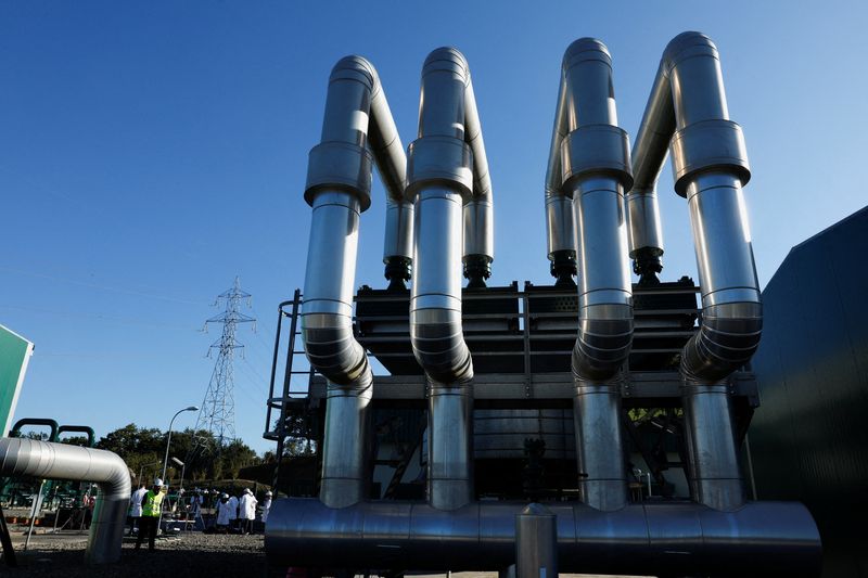 &copy; Reuters. FOTO DE ARCHIVO: La estación de compresión de gas Enagas Euskodour en Irún, España. 22 de septiembre de 2022. REUTERS/Vincent West