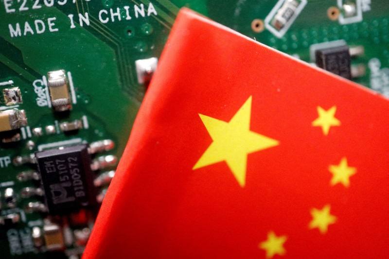 &copy; Reuters. 　米商務省が米議員に宛てた書簡によると、同省は中国のオープンソース半導体設計技術ＲＩＳＣ─Ｖ（リスクファイブ）への取り組みが国家安全保障に及ぼしうる影響について分析してい