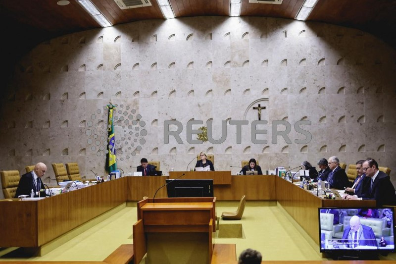 © Reuters. Plenário do Supremo Tribunal Federal, em Brasília
14/09/2023
REUTERS/Ueslei Marcelino/File Photo