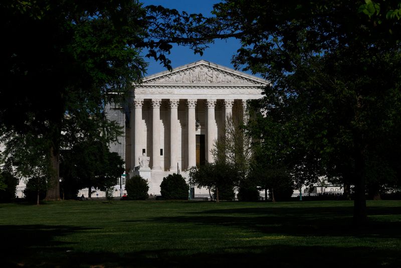 © Reuters. The U.S. Supreme Court in Washington, U.S., April 23, 2024. REUTERS/Julia Nikhinson/File Photo
