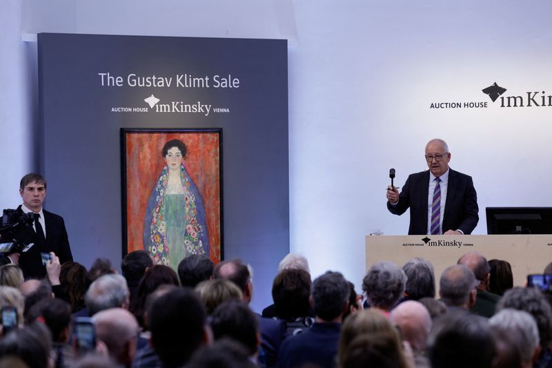&copy; Reuters. Quadro perdido de Klimt é leiloado em Viena
24/04/2024
REUTERS/Leonhard Foeger