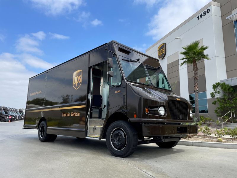 UPS, FedEx transition to electric vans slowed by battery shortages, low supply