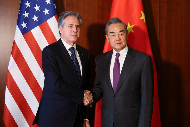 In Beijing, Blinken raises US concerns about China's support for Russia