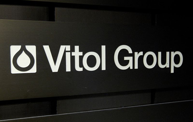 &copy; Reuters. FILE PHOTO: A sign is pictured in front of the Vitol Group trading commodities building in Geneva October 4, 2011. Picture taken October 4, 2011.     REUTERS/File Photo