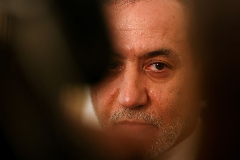 &copy; Reuters. Il ministro degli Esteri iraniano Abbas Araghchi tiene un briefing a margine di un evento delle Nazioni Unite a Lisbona, Portogallo, 27 novembre 2024. REUTERS/Pedro Nunes