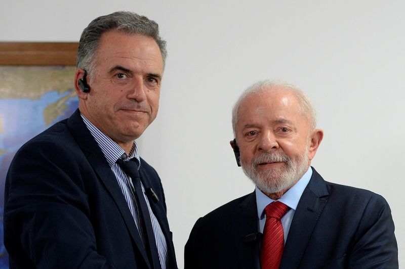 &copy; Reuters. Lula e Orsi se reúnem em Brasílian29/11/2024nREUTERS/Andressa Andressa