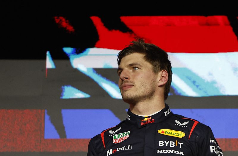 &copy; Reuters. Max Verstappen no Catarn 1/12/2024   REUTERS/Hamad I Mohammed