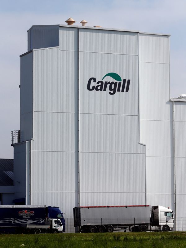 &copy; Reuters. Logo da Cargill em fábrica em Lucens, Suíça