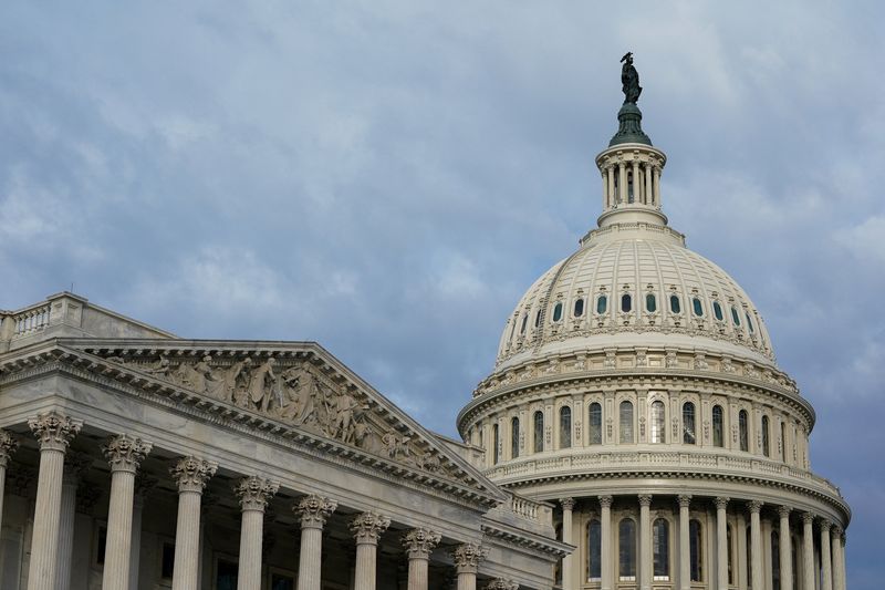 © Reuters. FILE PHOTO: The U.S. Capitol building is seen in Washington, U.S., December 1, 2023. REUTERS/Elizabeth Frantz/File Photo