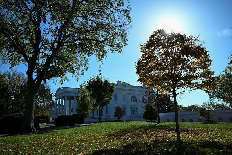 © Reuters. A general view of the White House in Washington, D.C., U.S., November 6, 2024, as the morning election results project former U.S. President Donald Trump's presidential win against U.S. Vice President Kamala Harris. REUTERS/Annabelle Gordon/File Photo