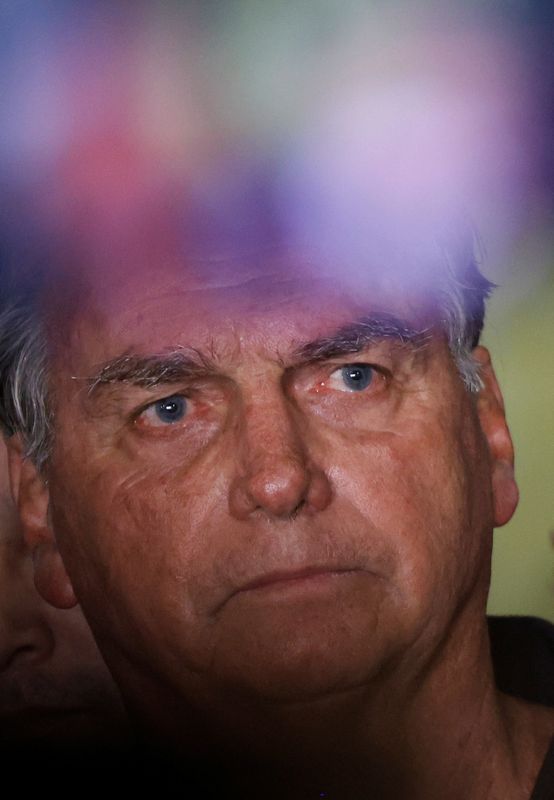 © Reuters. Ex-presidente Jair Bolsonaro 
25/11/2024
REUTERS/Adriano Machado