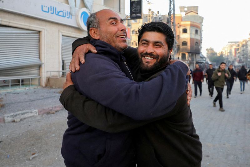 © Reuters. Gaza City, January 19, 2025. REUTERS/Dawoud Abu Alkas