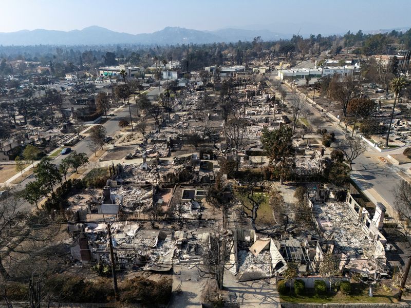 © Reuters. Altadena, California, January 19, 2025. REUTERS/Fred Greaves