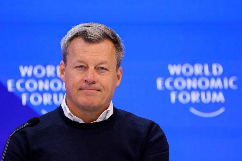 © Reuters. FILE PHOTO: Jesper Brodin, CEO of Ingka Group attends the 54th annual meeting of the World Economic Forum, in Davos, Switzerland, January 17, 2024. REUTERS/Denis Balibouse/File Photo