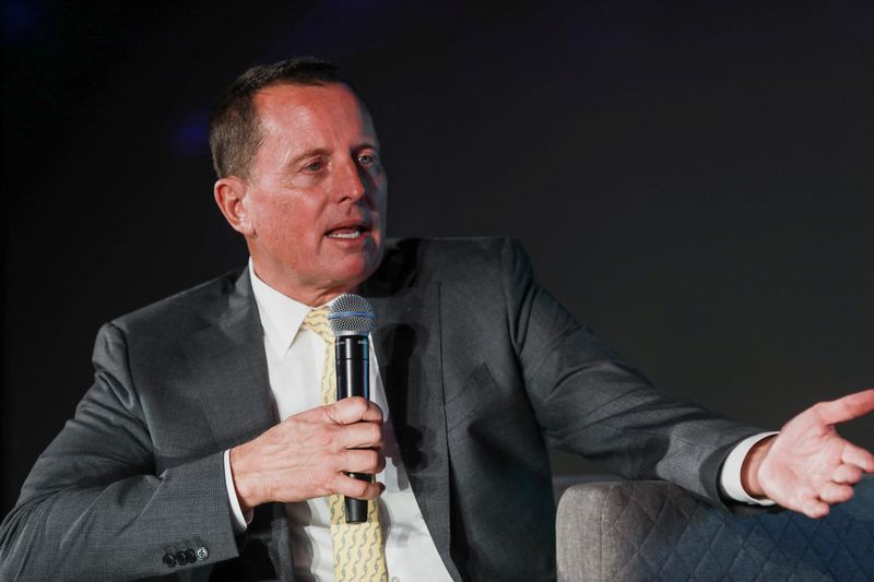 &copy; Reuters. FILE PHOTO: Richard Grenell, former U.S. Ambassador to Germany, speaks during the Conservative Political Action Conference (CPAC) in Mexico City, Mexico August 24, 2024. REUTERS/Toya Sarno Jordan/File Photo