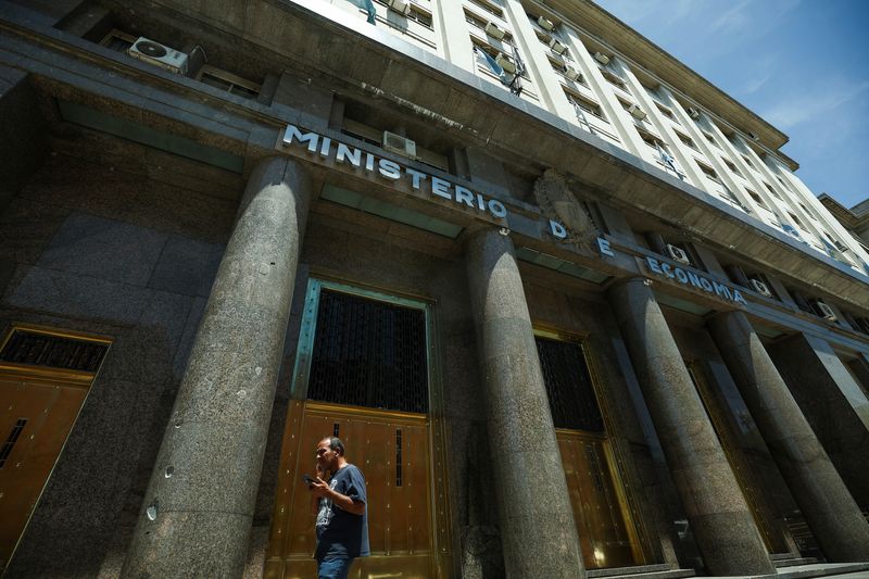 &copy; Reuters. Ministério da Economia, Buenos Aires, Argentinan20/11/2023nREUTERS/Agustin Marcarian