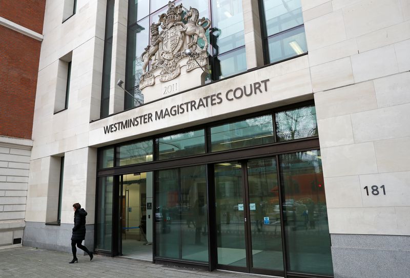 © Reuters. A general view shows the Westminster Magistrates court in London, Britain March 20, 2019. REUTERS/Peter Nicholls/File Photo