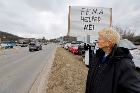 Head of disaster relief agency FEMA reassures staff after Trump criticism