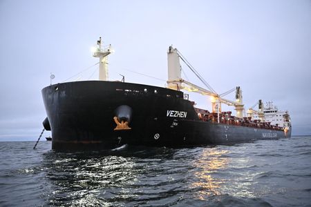 Swedish authorities board ship seized over Baltic Sea cable breach