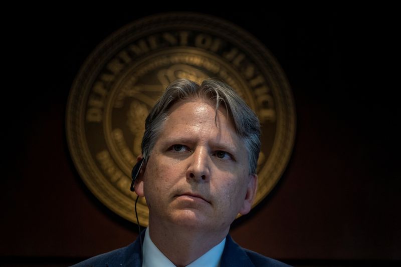 &copy; Reuters. Corey Amundson, chefe da Seção de Integridade Pública do DOJ dos EUA, em entrevista coletivan04/08/2022nREUTERS/Ricardo Arduengo