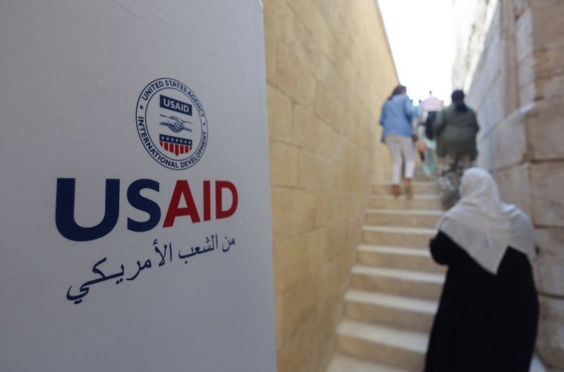Trump administration targets dozens of senior USAID staff after aid freeze