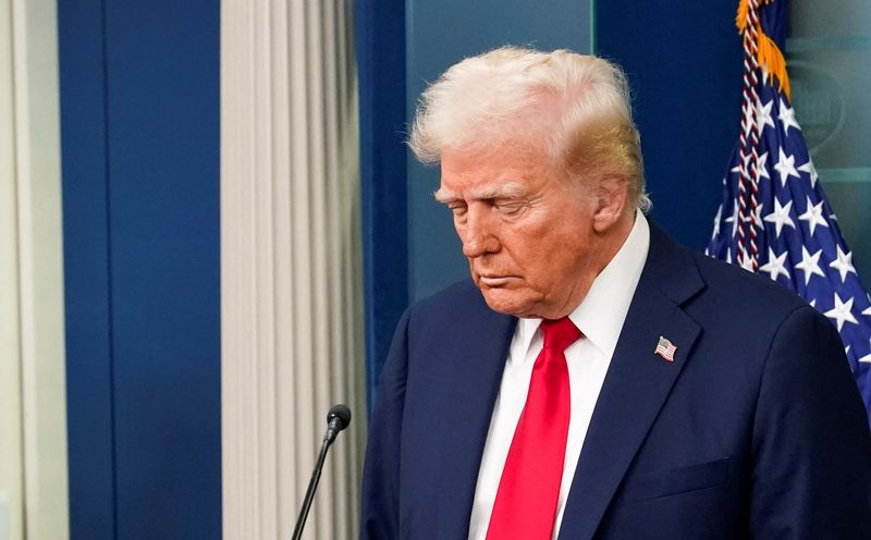 &copy; Reuters. Presidente dos EUA, Donald Trumpn30/01/2025nREUTERS/Elizabeth Frantz