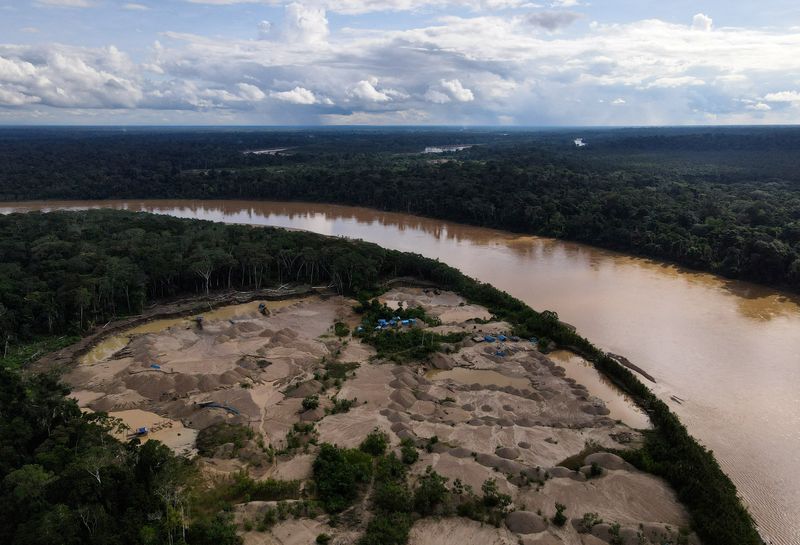 Indigenous leader in Peru says illegal miners use children as 'human shields' in the Amazon