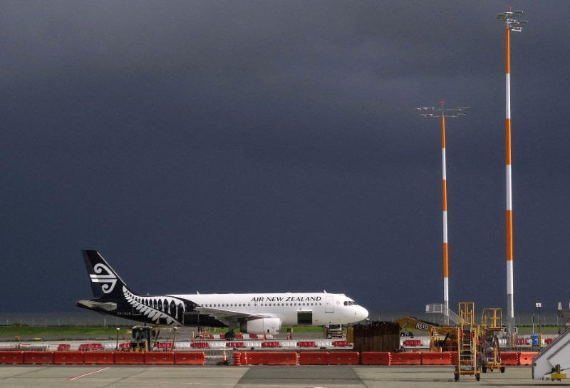 Air New Zealand reports a near 18% drop in half-year profit